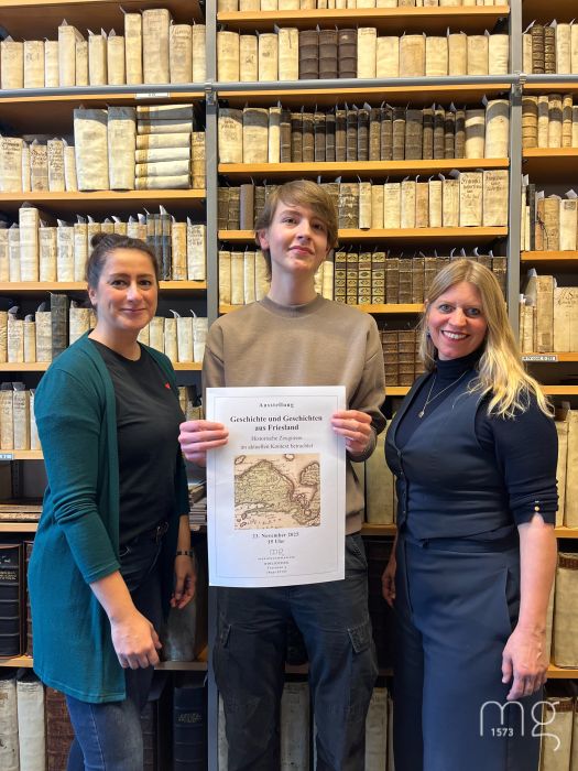 Ausstellung Bibliothek Geschichte und Geschichten